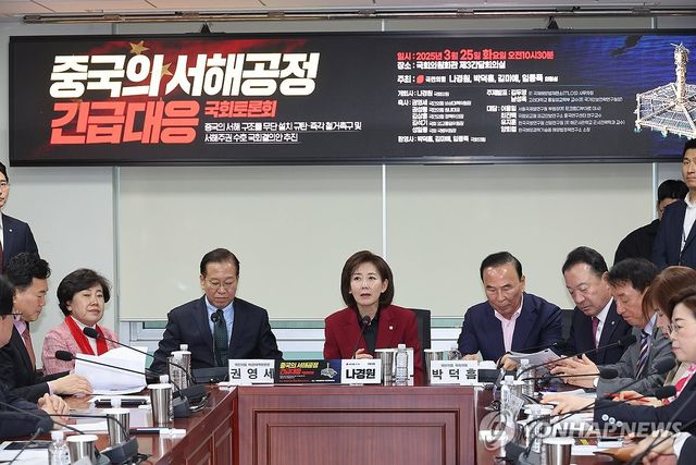 나경원 의원 개회사