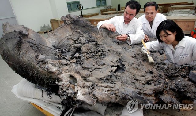 복원 작업 들어간 '낙산사 동종'