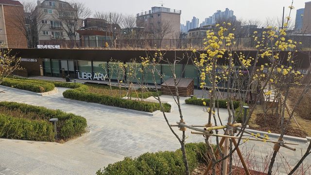 금빛공원 내 '맑은누리작은도서관'