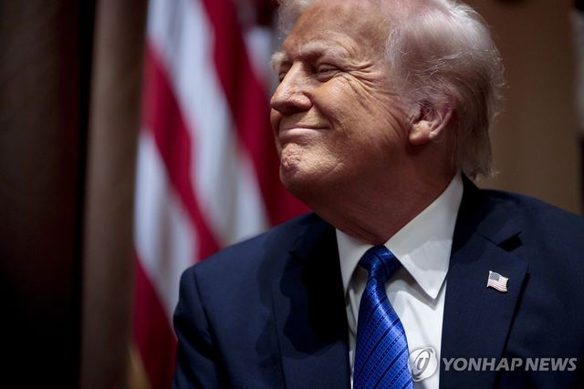 도널드 트럼프 미국 대통령