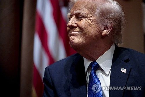 도널드 트럼프 미국 대통령