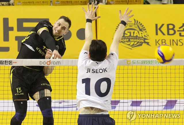 강타하는 KB손해보험 비예나