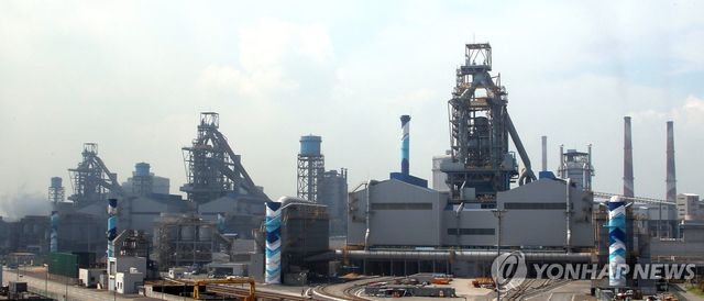 현대제철 당진제철소 전경