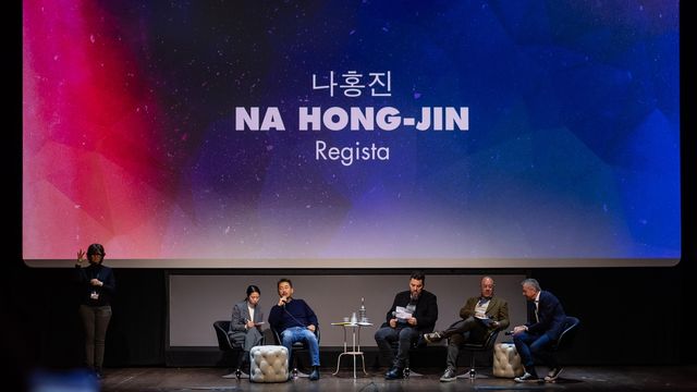 이탈리아 피렌체에서 열린 나홍진 감독의 마스터 클래스