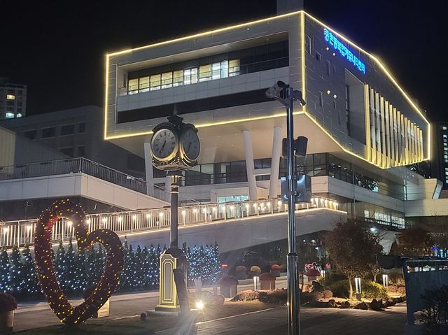 세종시 종촌동 행복누림터 야경