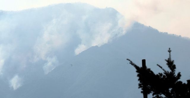 구곡산과 지리산 경계