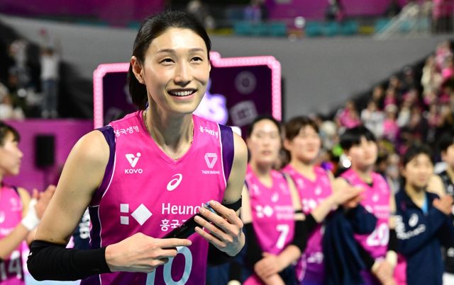 여자부 정규리그 MVP로 유력한 흥국생명의 김연경