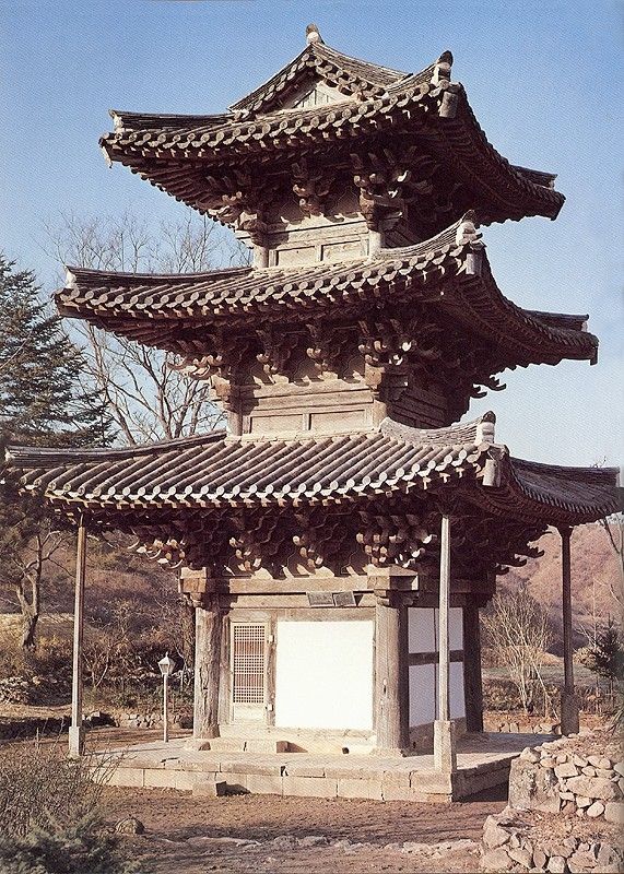 쌍봉사 대웅전 과거 모습 