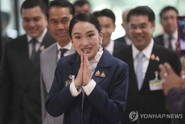 패통탄 친나왓 태국 총리