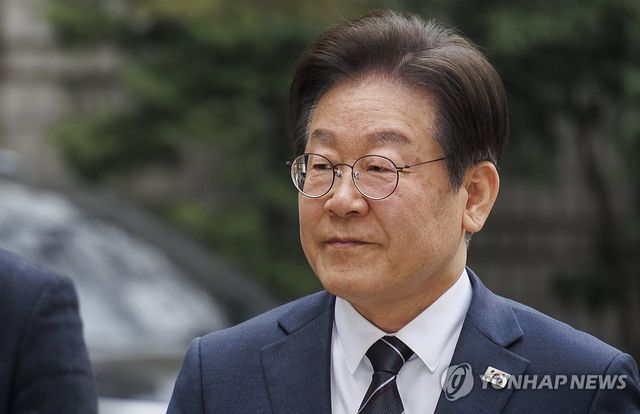 공판 향하는 이재명 대표