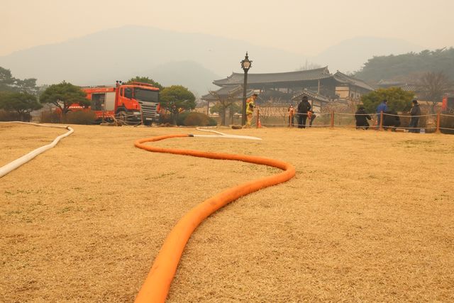 낙동강에서 끌어들인 물
