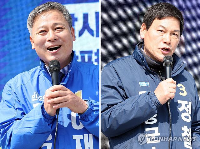 '선거운동 돌입' 담양군수 재선거 후보자들