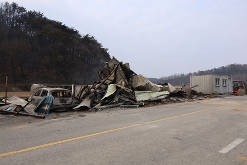 영덕군 영덕읍 매정리 피해 현장