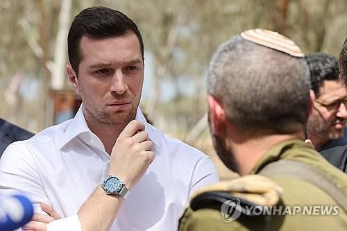 이스라엘을 방문한 조르당 바르델라 RN 대표