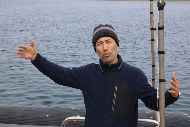 방파제 대피한 영덕 경정3리 주민 20여명 구조한 전대헌씨