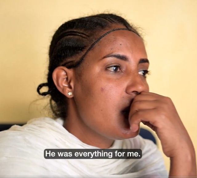 에티오피아 여성 티에그스티 데스타