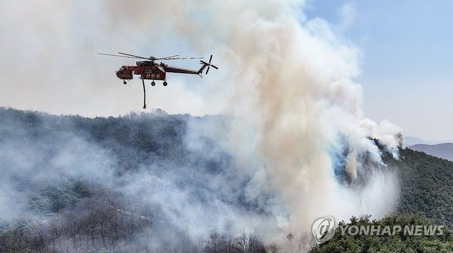 산불 확산 막아라