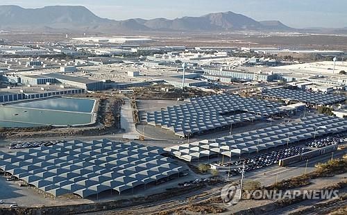 멕시코 소재 GM 공장의 모습