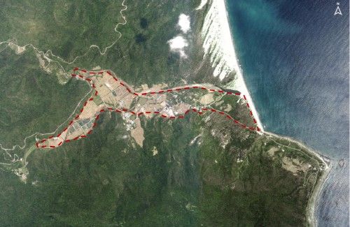 대만 남부 핑둥현 만저우향 주펑 지역