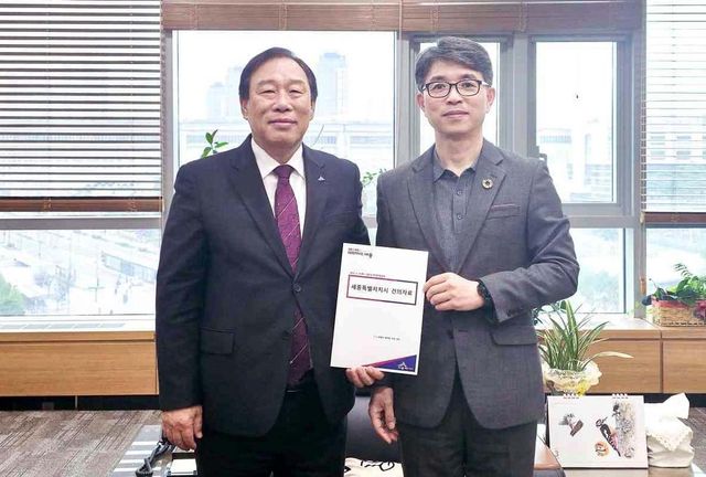 최민호 세종시장, 환경부 장관에게 세종보 재가동 촉구