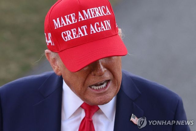 도널드 트럼프 미국 대통령