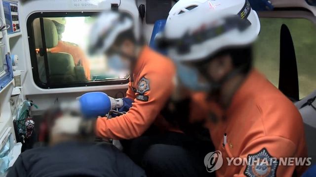 응급차 내부