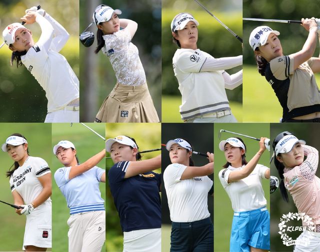 황유민, 박현경, 박지영, 김수지, 유현조, 마다솜, 방신실, 김민별, 박민지, 이예원.