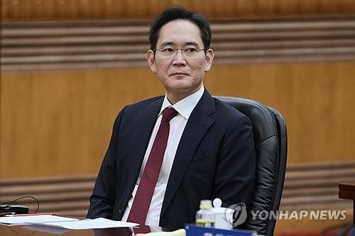 28일 베이징 인민대회당에서 시진핑 국가주석과 면담에 참석한 이재용 삼성전자회장