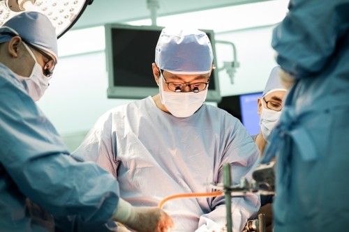 췌장암 수술 모습