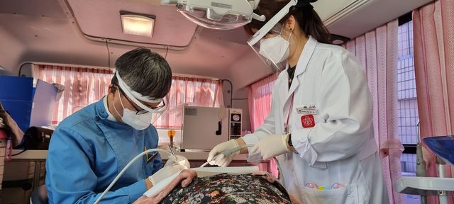 2022년 3월 울진 산불피해 현장 대한치과의사협회 봉사