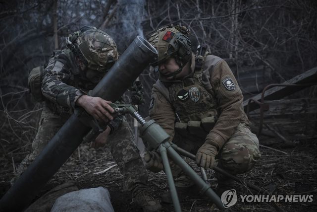 우크라이나군 제24 기계화연대 모습