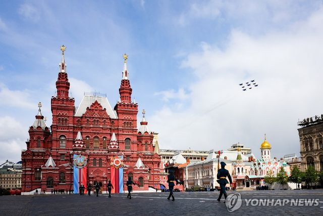 2024년 러시아 붉은광장에서 열린 전승절 행사