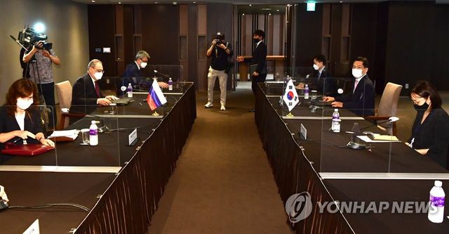 2021년 8월 열린 한-러 북핵수석대표 협의