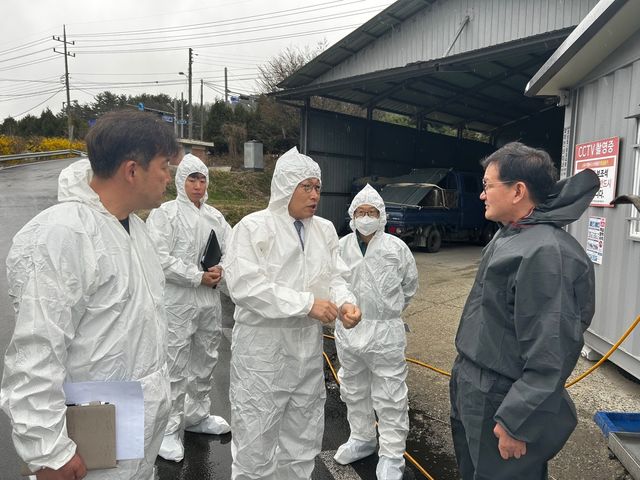 이승원 세종시 경제부시장, AI 방역 상황 점검