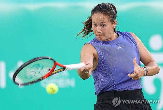 2024년 9월 코리아오픈에 출전한 카사트키나