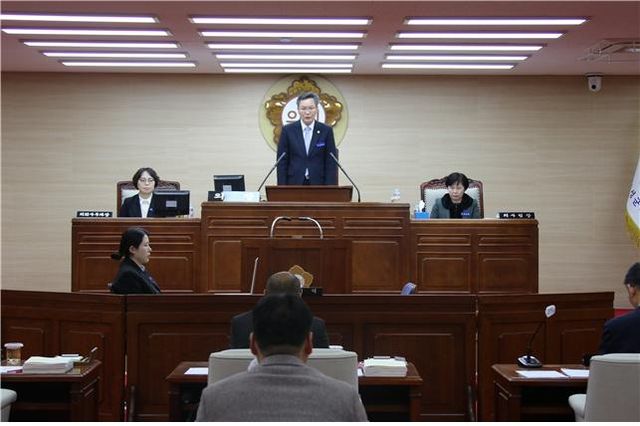 곡성군의회, 임시회 폐회