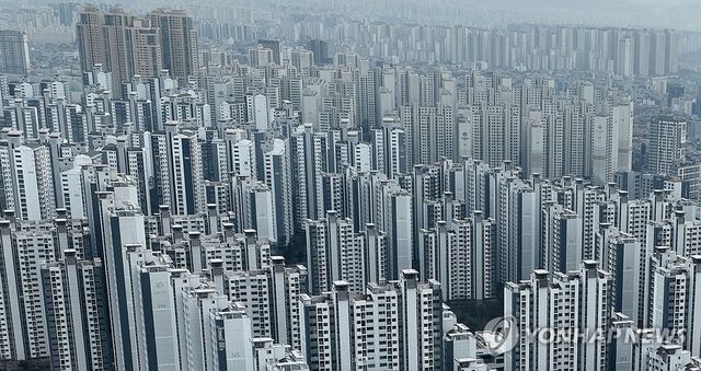 서울 송파구의 아파트 단지 모습. [연합뉴스 자료사진]