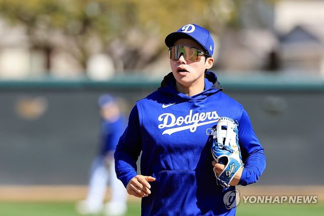 메이저리그 첫 시즌 준비하는 다저스 김혜성