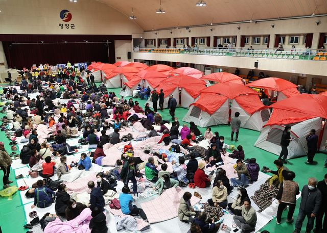 영양군 이재민들