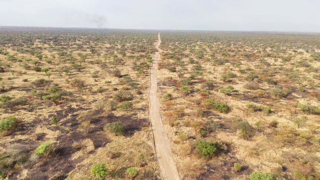 주보급로 보수작전이 완료된 도로