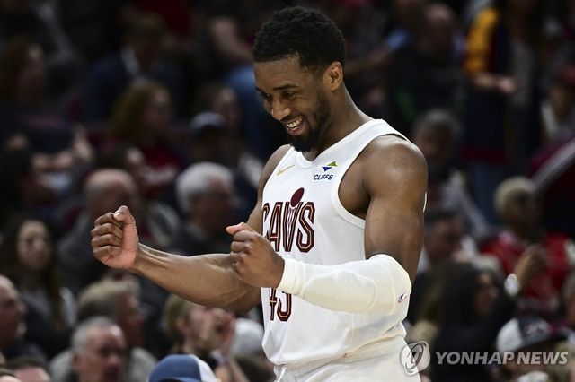 클리블랜드의 가드 도너번 미첼