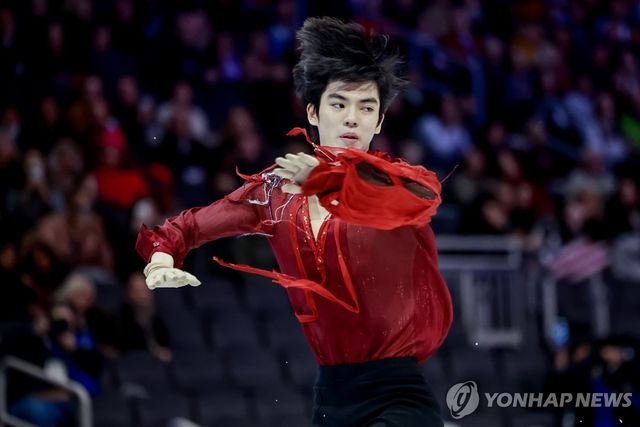 차준환의 프리스케이팅 연기