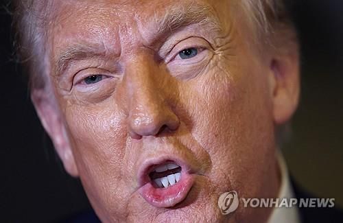 도널드 트럼프 미국 대통령