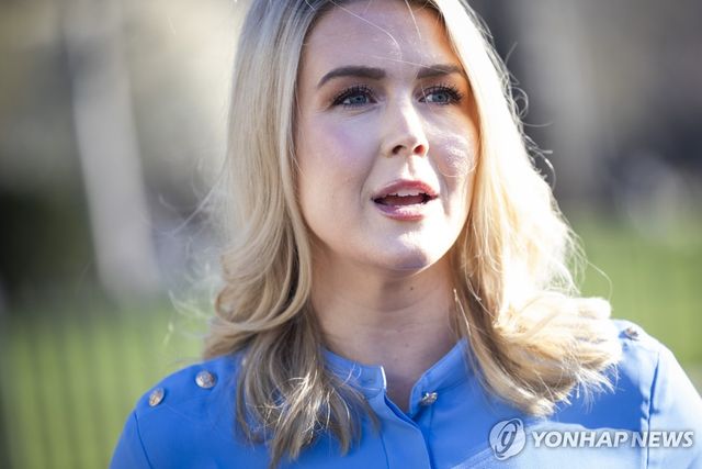 레빗 미국 백악관 대변인