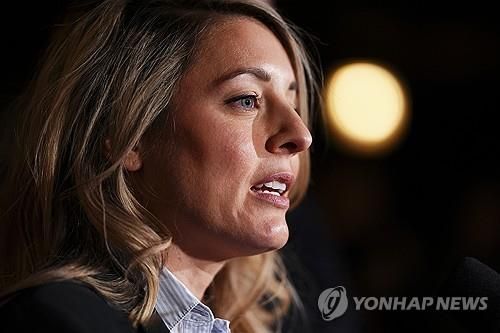 멜라니 졸리 캐나다 외무장관