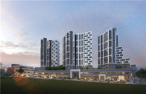 남구로역세권 도시정비형 재개발사업 투시도