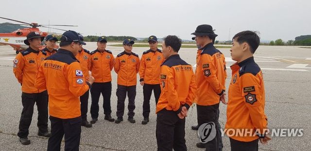 소방청 국제구조대, 헝가리 유람선 침몰 현장 급파