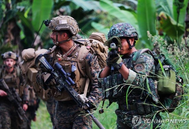 미군-필리핀군 합동 훈련