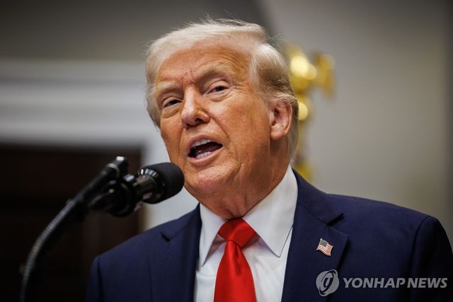 도널드 트럼프 미국 대통령