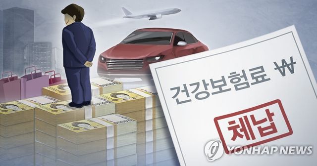 고액자산가 · 고소득자 건보료 체납 (PG)
